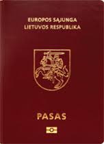 перевод литовского паспорта